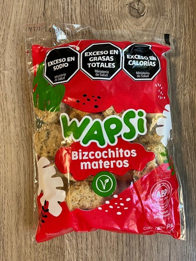 [bizcochitos_materosNatural] Bizcochitos materos veganos 180g Wapsi