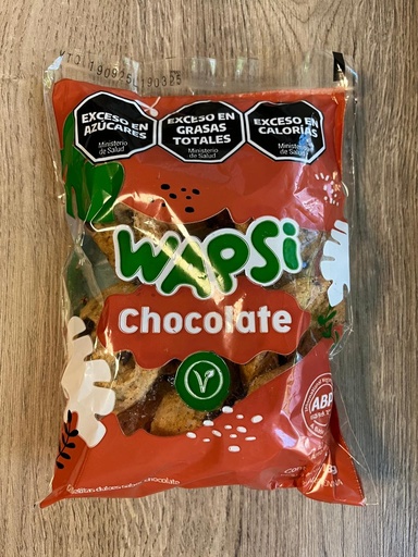 [gallesNATURAL_chocolate] Galletitas veganas con chips de Chocolate 180g Wapsi