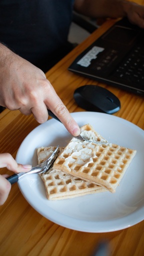 Waffles sin gluten 2u Nutrisau