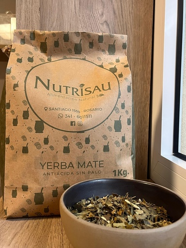 Yerba antiacida sin palo 1 Kg Nutrisau