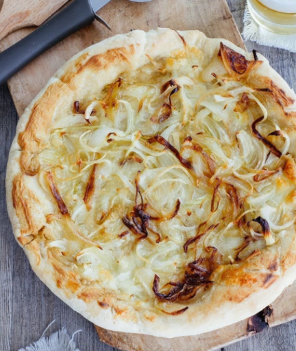 Pizza fugazza keto sin tacc Chicken fit